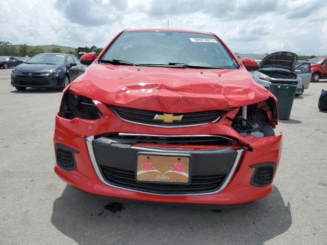 1G1JB5SH6J4134433 - 2018 CHEVROLET SONIC LS RED photo 5