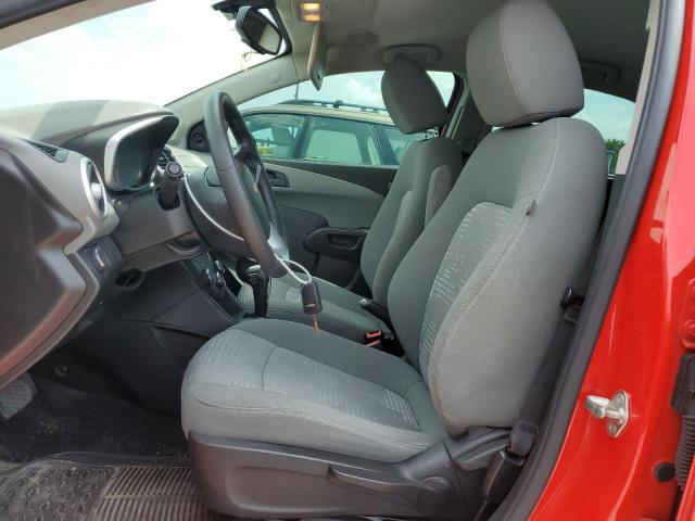 1G1JB5SH6J4134433 - 2018 CHEVROLET SONIC LS RED photo 7