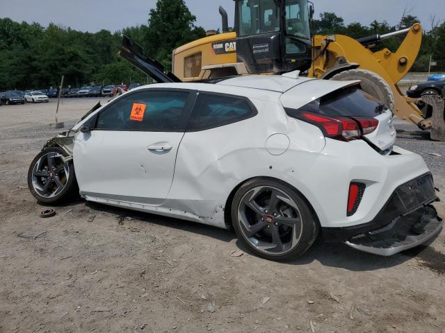 KMHTH6AB7LU026628 - 2020 HYUNDAI VELOSTER TURBO WHITE photo 2