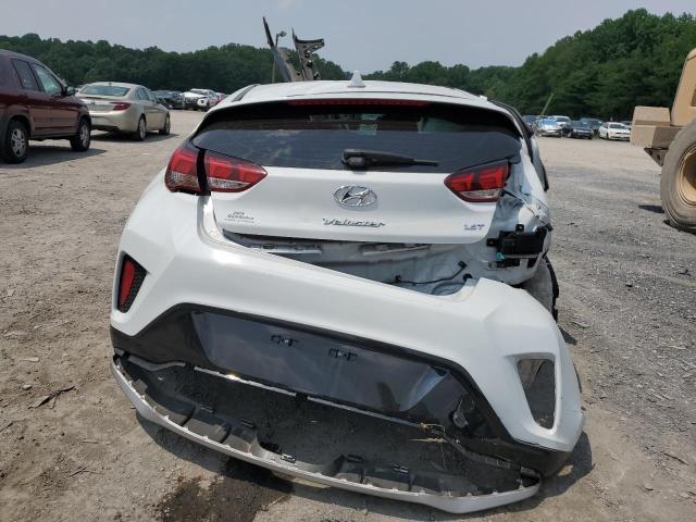 KMHTH6AB7LU026628 - 2020 HYUNDAI VELOSTER TURBO WHITE photo 6