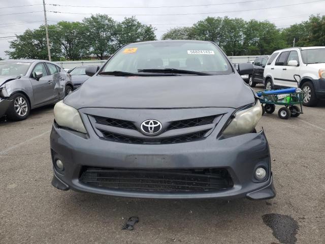 2T1BU4EE5BC646569 - 2011 TOYOTA COROLLA BASE GRAY photo 5