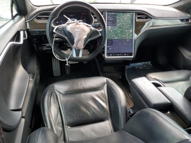 5YJSA1E40FF102402 - 2015 TESLA MODEL S WHITE photo 8