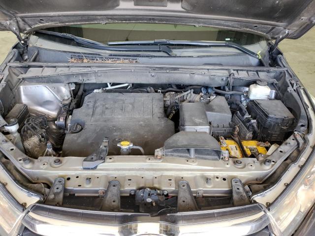 5TDJKRFH4FS086516 - 2015 TOYOTA HIGHLANDER XLE CHARCOAL photo 12