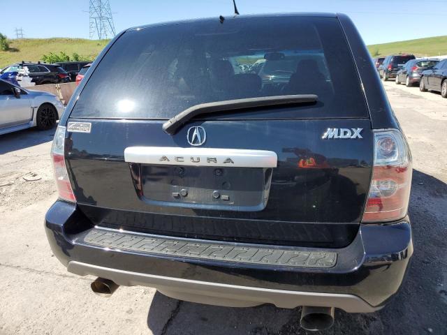 2HNYD182X4H544326 - 2004 ACURA MDX BLACK photo 6