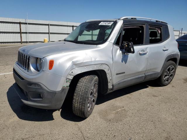 ZACCJADT1GPC91567 - 2016 JEEP RENEGADE LIMITED SILVER photo 1