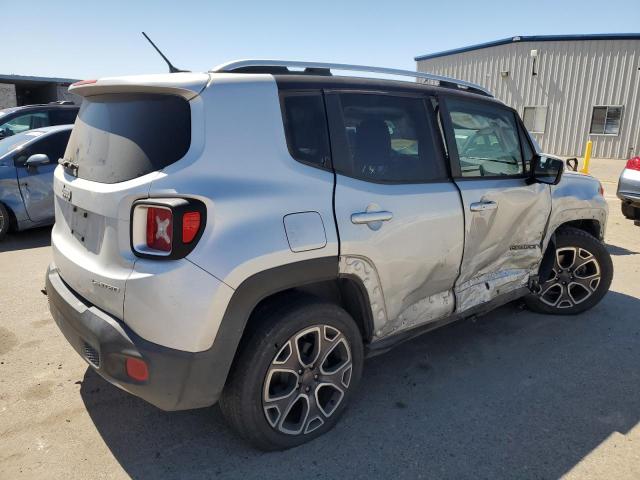 ZACCJADT1GPC91567 - 2016 JEEP RENEGADE LIMITED SILVER photo 3