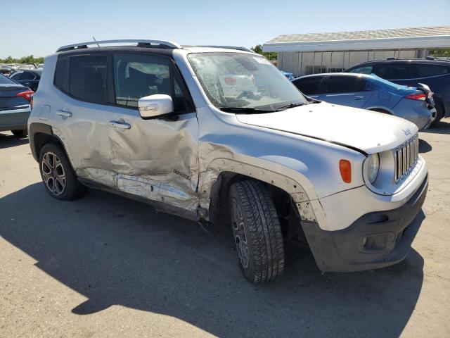 ZACCJADT1GPC91567 - 2016 JEEP RENEGADE LIMITED SILVER photo 4