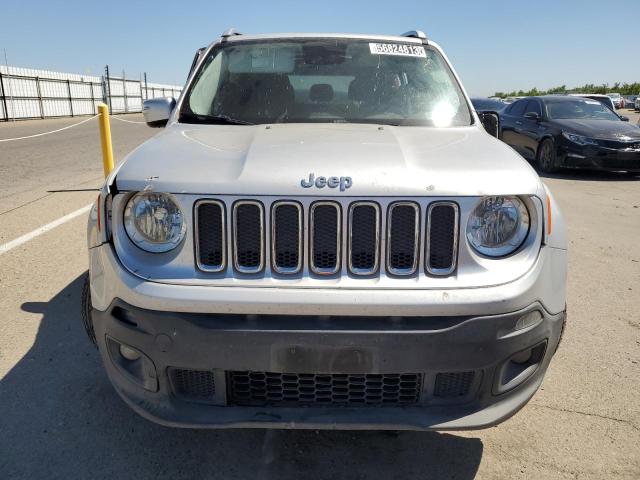 ZACCJADT1GPC91567 - 2016 JEEP RENEGADE LIMITED SILVER photo 5