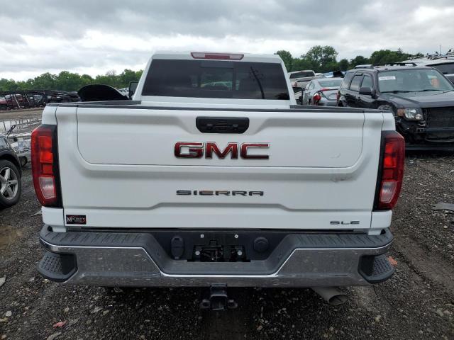 1GT59ME7XNF314980 - 2022 GMC SIERRA K2500 SLE WHITE photo 6