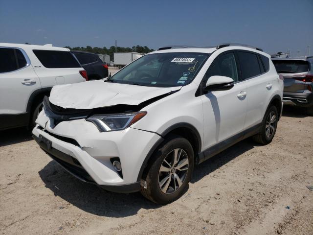 2T3WFREV4JW411853 - 2018 TOYOTA RAV4 ADVENTURE WHITE photo 1