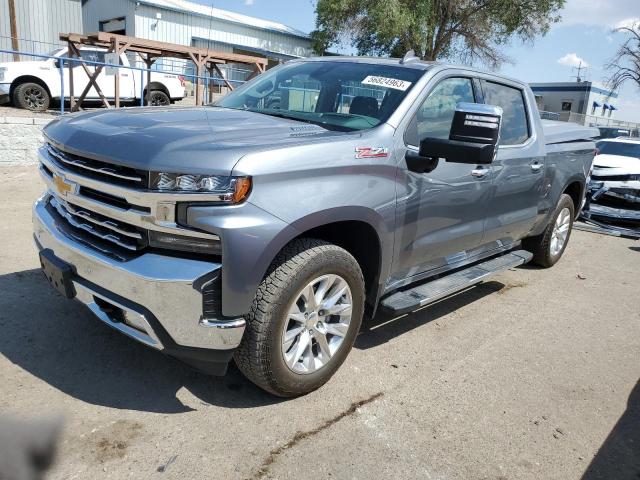 1GCUYGET4MZ121248 - 2021 CHEVROLET SILVERADO K1500 LTZ SILVER photo 1