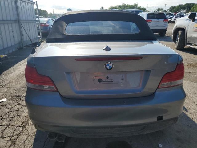 WBAUN7C50BVM25059 - 2011 BMW 135 I GRAY photo 6