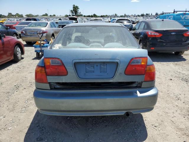 2HGEJ6612YH567020 - 2000 HONDA CIVIC BASE TURQUOISE photo 6