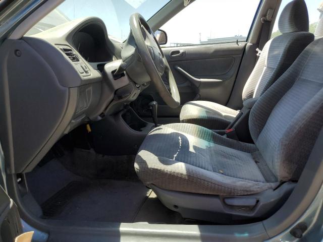 2HGEJ6612YH567020 - 2000 HONDA CIVIC BASE 青绿色 照片 7