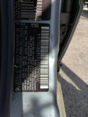 WBAEU33414PR06744 - 2004 BMW 325 XI Gri fotoğraf 12