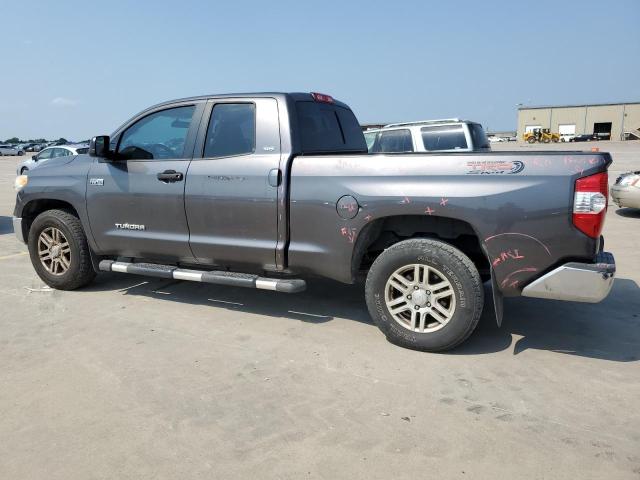 5TFRW5F12GX202178 - 2016 TOYOTA TUNDRA DOUBLE CAB SR/SR5 GRAY photo 2