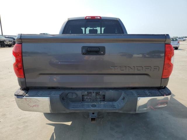 5TFRW5F12GX202178 - 2016 TOYOTA TUNDRA DOUBLE CAB SR/SR5 GRAY photo 6
