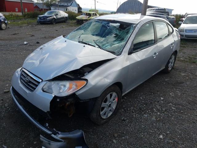 KMHDT45D09U689812 - 2009 HYUNDAI ELANTRA GL SILVER photo 1