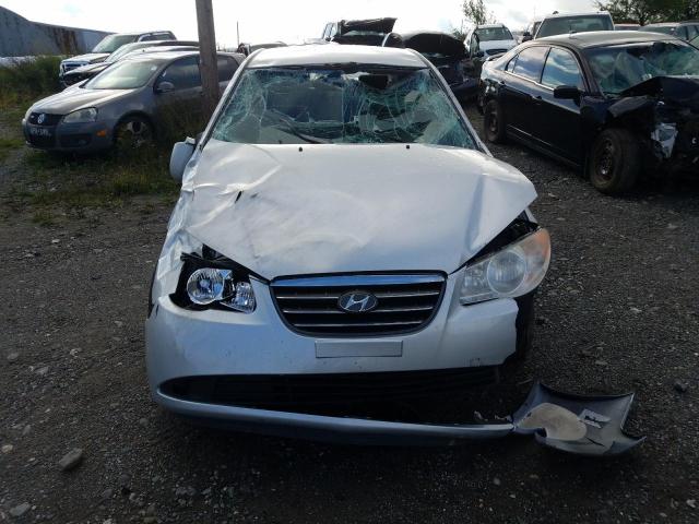 KMHDT45D09U689812 - 2009 HYUNDAI ELANTRA GL SILVER photo 5