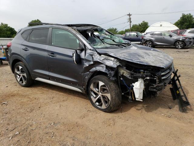 KM8J3CA26HU575572 - 2017 HYUNDAI TUCSON LIMITED GRAY photo 4