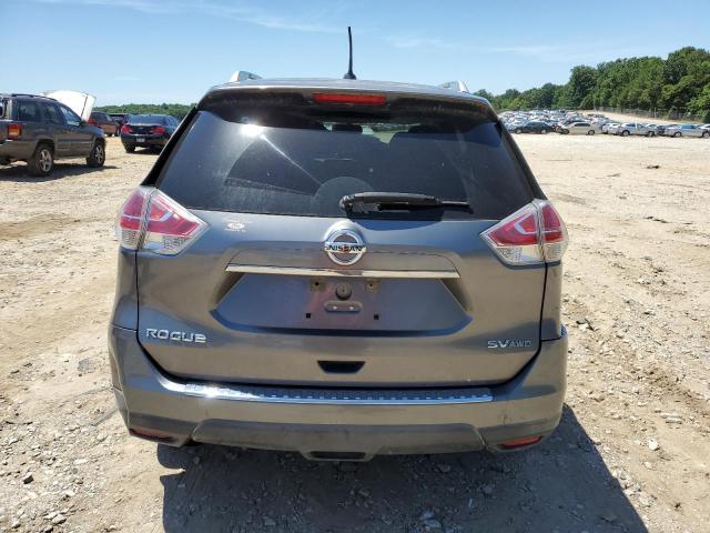 KNMAT2MV3FP587212 - 2015 NISSAN ROGUE S GRAY photo 6