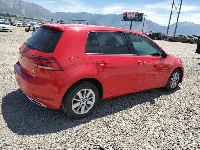 3VWG17AU7JM265547 - 2018 VOLKSWAGEN GOLF S RED photo 3