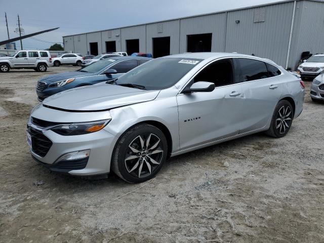 1G1ZG5ST5MF010901 - 2021 CHEVROLET MALIBU RS SILVER photo 1