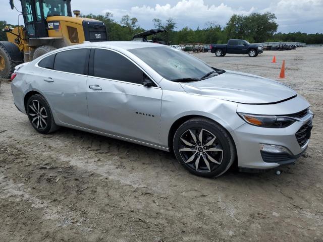 1G1ZG5ST5MF010901 - 2021 CHEVROLET MALIBU RS SILVER photo 4