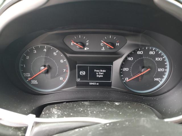 1G1ZG5ST5MF010901 - 2021 CHEVROLET MALIBU RS SILVER photo 9