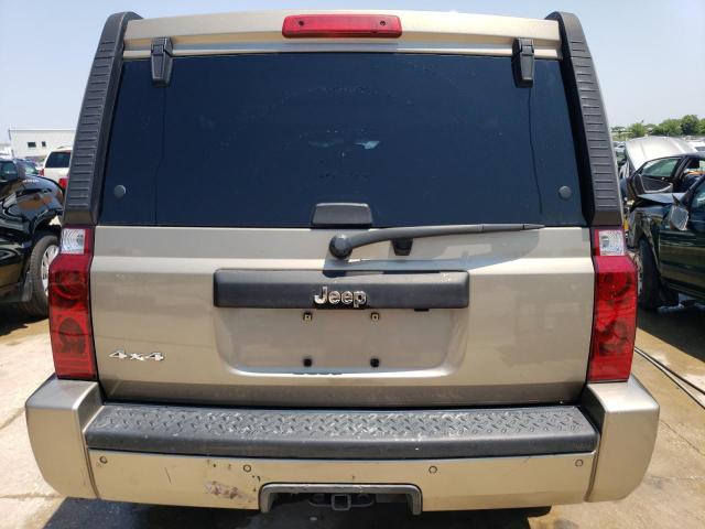 1J8HG48KX6C128130 - 2006 JEEP COMMANDER 金色 照片 6