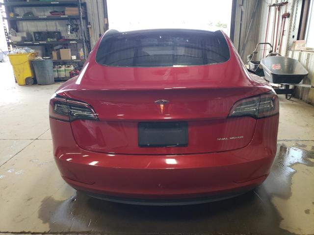 5YJ3E1EB5LF783269 - 2020 TESLA MODEL 3 RED photo 6