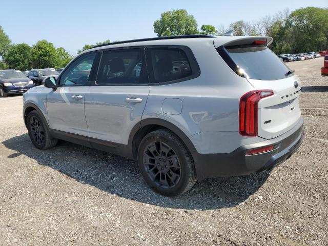 5XYP3DHC8MG165791 - 2021 KIA TELLURIDE EX GRAY photo 2