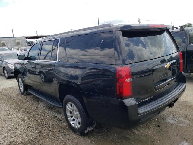 1GNSCHKC5KR128858 - 2019 CHEVROLET SUBURBAN C1500 LT BLACK photo 2