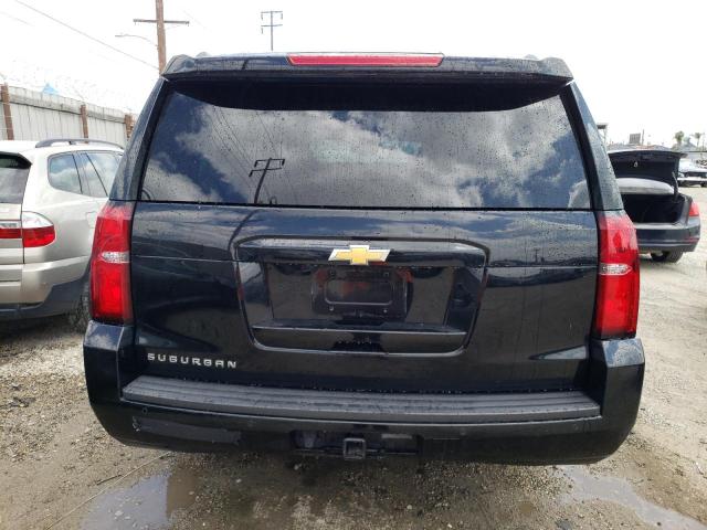 1GNSCHKC5KR128858 - 2019 CHEVROLET SUBURBAN C1500 LT BLACK photo 6