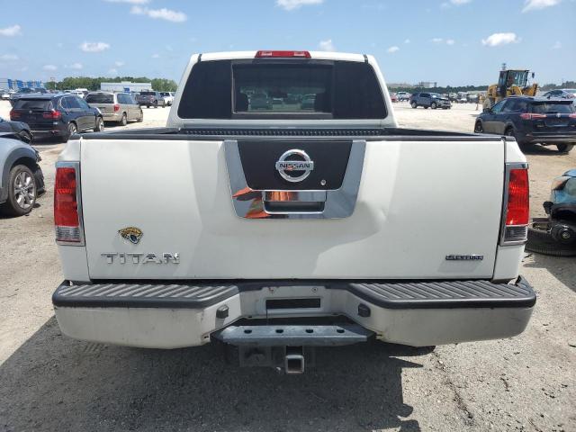 1N6BA0EK8CN312085 - 2012 NISSAN TITAN S WHITE photo 6