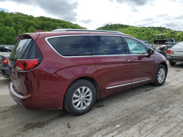 2C4RC1BGXKR569591 - 2019 CHRYSLER PACIFICA TOURING L 勃艮第红 照片 3