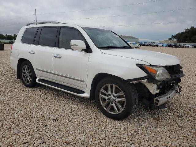 JTJHY7AX2D4119258 - 2013 LEXUS LX 570 WHITE photo 4