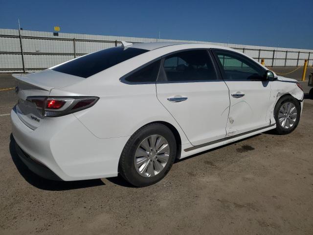 KMHE24L19HA054037 - 2017 HYUNDAI SONATA HYBRID WHITE photo 3