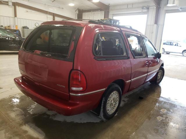 1C4GP54R6TB475046 - 1996 CHRYSLER TOWN & COU მუქწითელი ფოტო 3