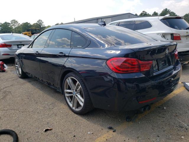 WBA4J1C53KBM12560 - 2019 BMW 430I GRAN COUPE BLACK photo 2