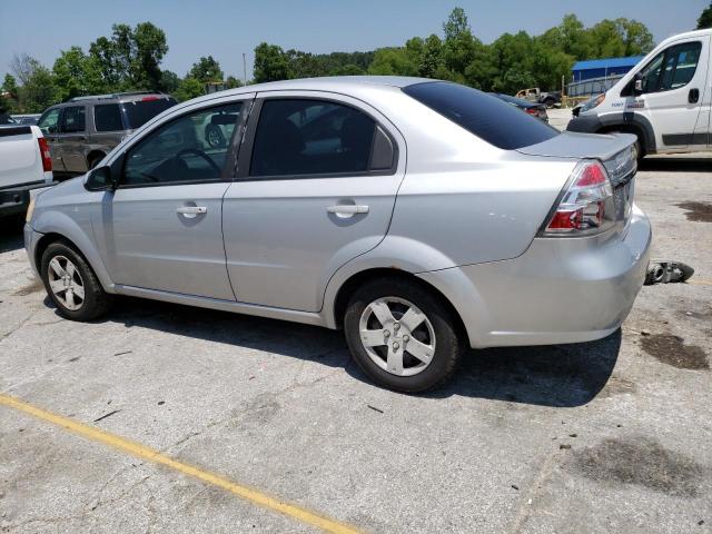 KL1TD5DE9AB072266 - 2010 CHEVROLET AVEO LS 银色 照片 2