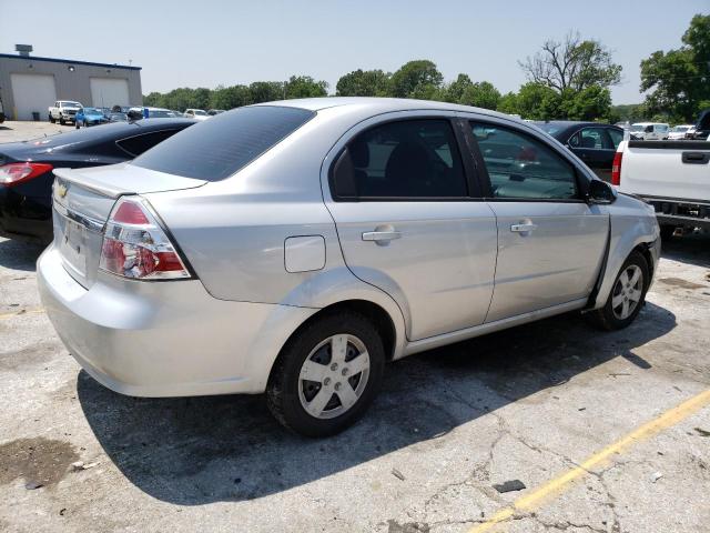 KL1TD5DE9AB072266 - 2010 CHEVROLET AVEO LS 银色 照片 3
