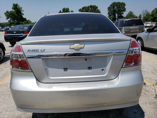 KL1TD5DE9AB072266 - 2010 CHEVROLET AVEO LS 银色 照片 6