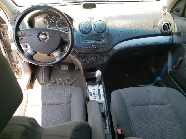 KL1TD5DE9AB072266 - 2010 CHEVROLET AVEO LS 银色 照片 8