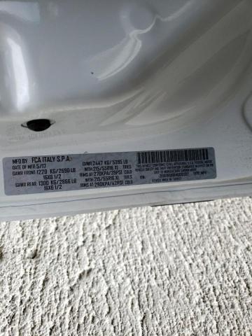 ZFBERFBB6H6G55517 - 2017 RAM PROMASTER SLT Սպիտակ լուսանկար 13