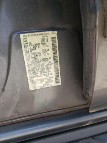 5N1AR18U15C766358 - 2005 NISSAN PATHFINDER LE 灰色 照片 13