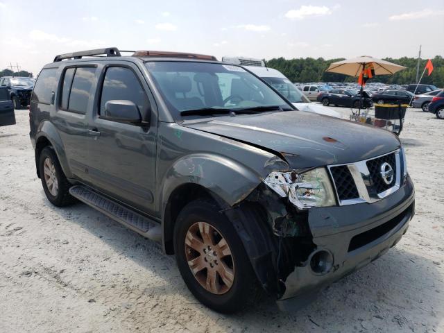 5N1AR18U15C766358 - 2005 NISSAN PATHFINDER LE 灰色 照片 4