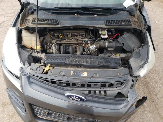 1FMCU0F73FUB62076 - 2015 FORD ESCAPE S GRAY photo 11