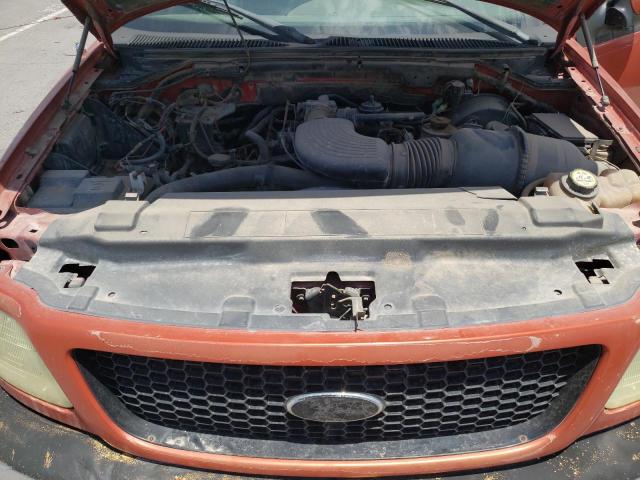 1FTRW08L92KB42794 - 2002 FORD F 150 SUPERCREW ORANGE photo 11