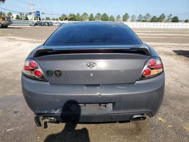 KMHHM66D37U261142 - 2007 HYUNDAI TIBURON GS GRAY photo 6